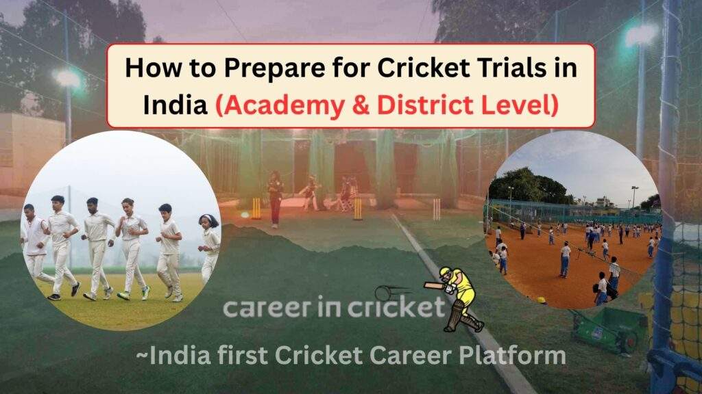cricket trials